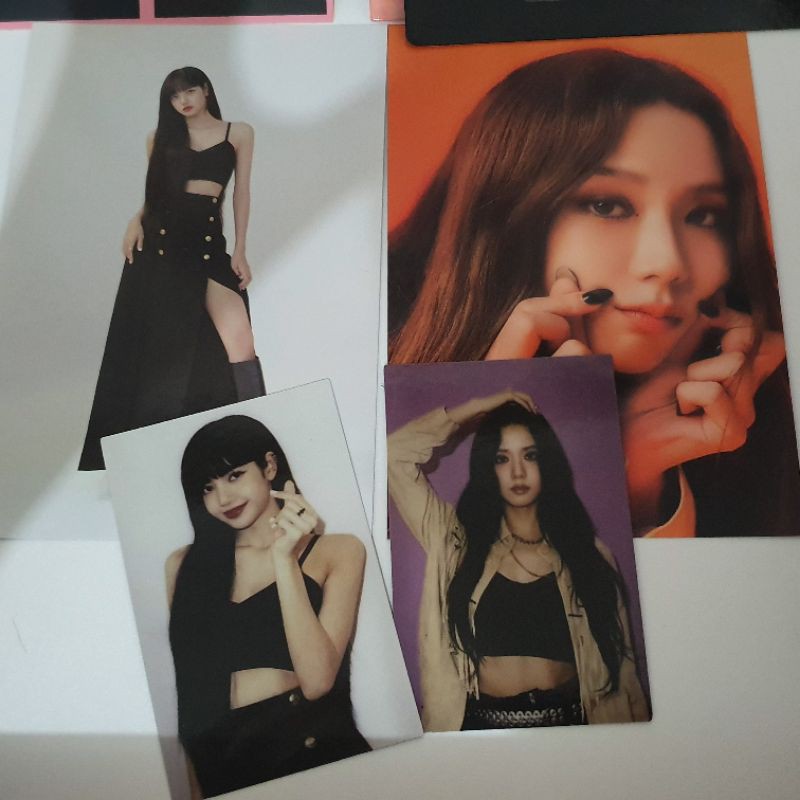 [READY] BLACKPINK THE ALBUM FULL ALBUM JISOO ROSÉ PHOTOCARD POSTCARD PC