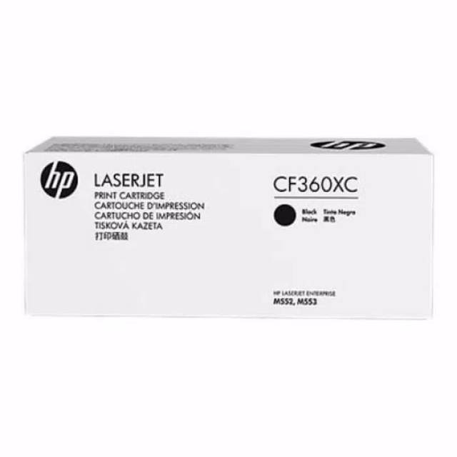 TONER HP LASERJET 508X(CF360XC)BLACK ORIGINAL