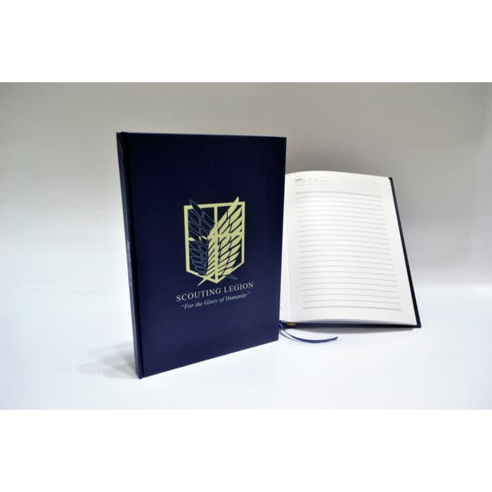 

Dijual Note Book Anime Shingeki No Kyojin Scout Legion Hardcover Bergaris Murah