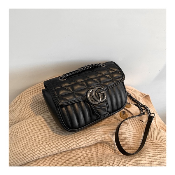 BJ63390 - BLACK/COFFEE/WHITE - TAS WANITA FASHION IMPORT MODIS ELEGAN TERMURAH TERLARIS TERBARU BAGSTORE JAKARTA TAS BATAM ZC3390