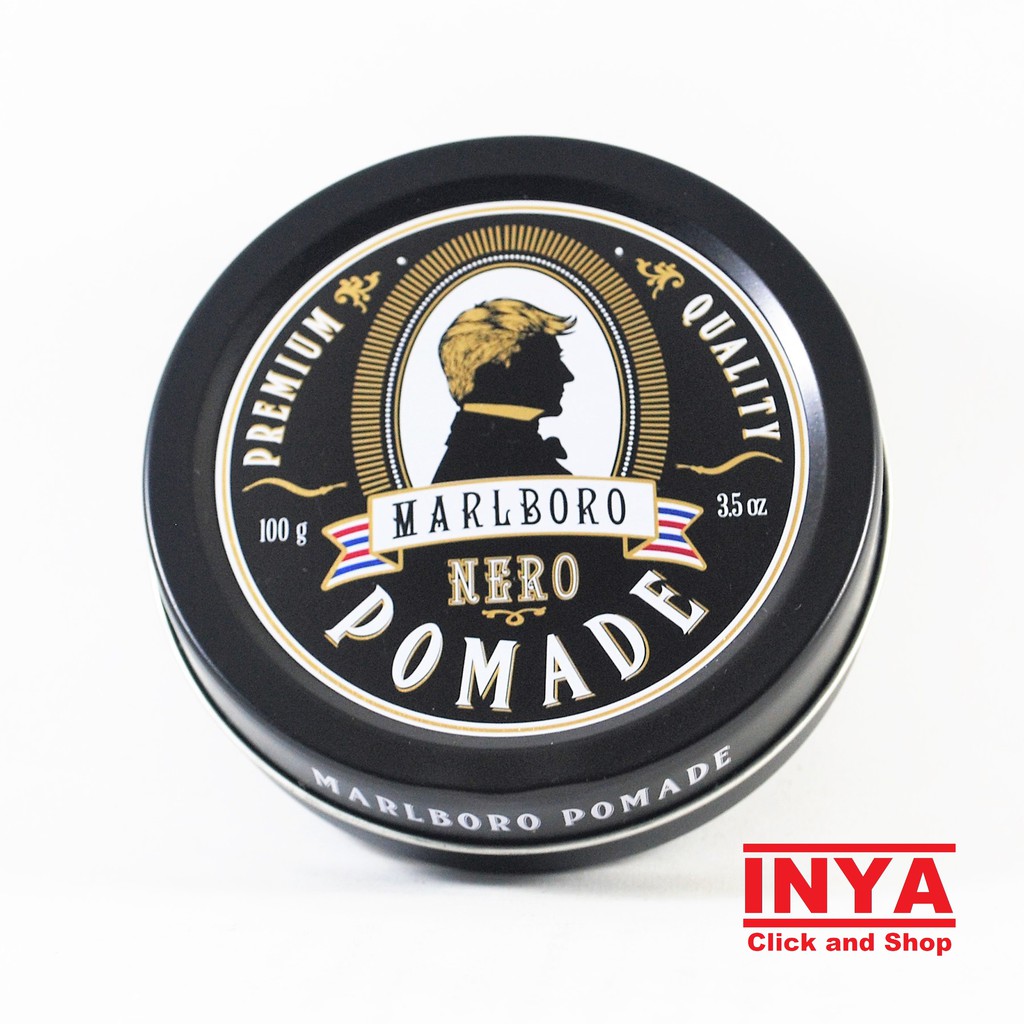 POMADE MARLBORO NERO BLACK 100gr - OIL BASED