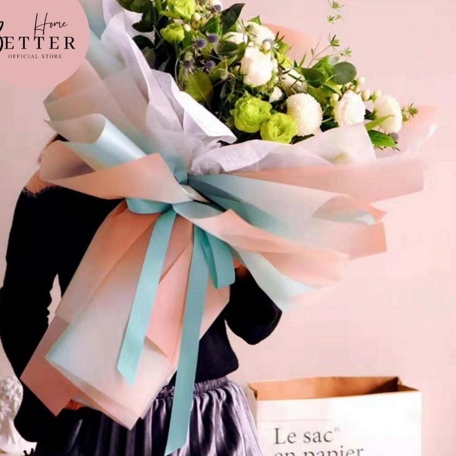 

Model Terkini TIJVU Better Home Flower Wrapping Gradient Color Aurora Kertas Buket Waterproof (ECER) EMYAN Q81 Bayar Di Tempat
