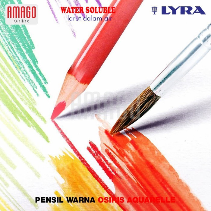 PENSIL WARNA LYRA OSIRIS AQUARELLE WATER SOLUBLE - 24 WARNA - 2531240