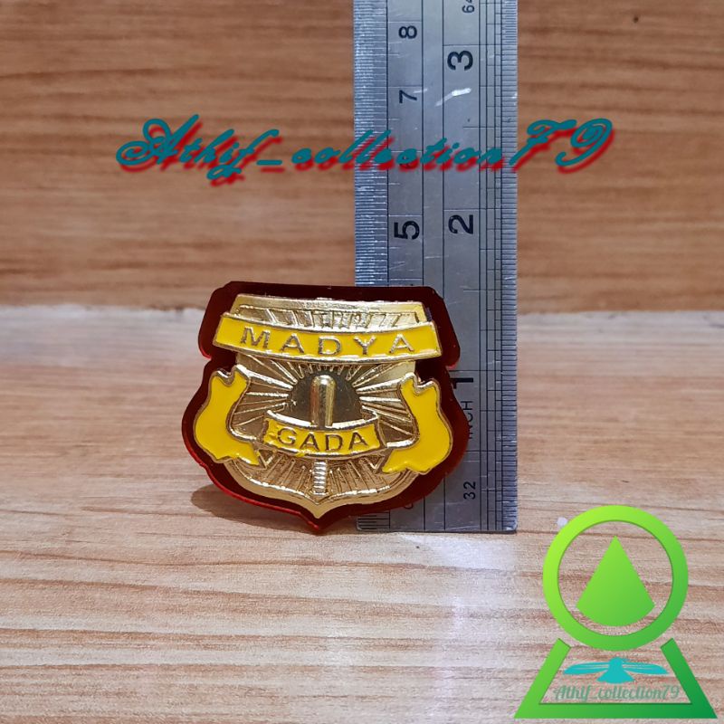 Jual Pin Gada Madya Akrilik Pin Gada Madya Satpam Security Lencana