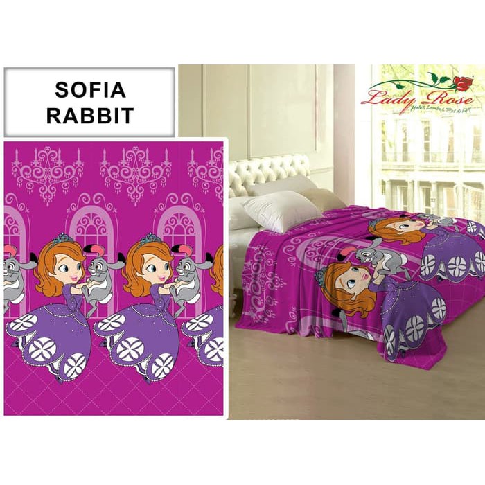 Selimut Lady Rose Sofia Rabbit 160x200