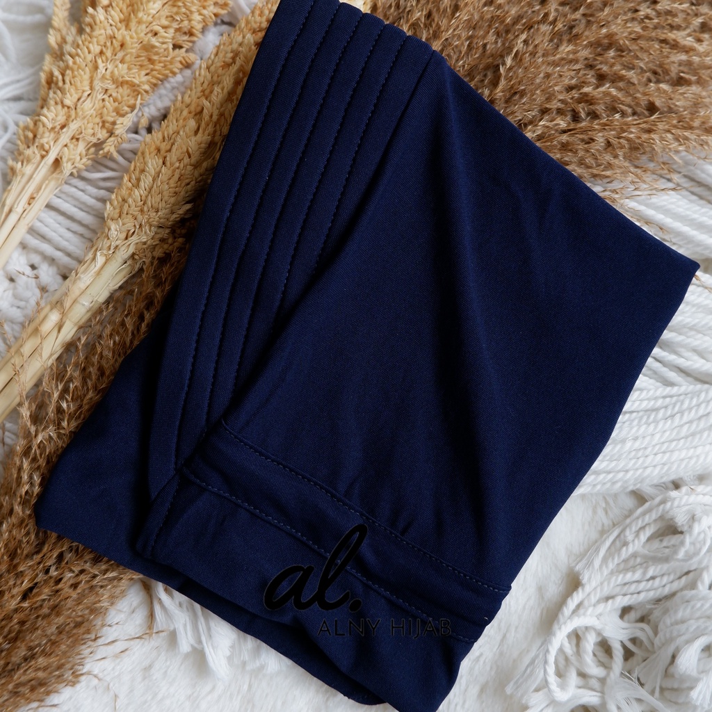 JILBAB SERUT JOKOWI ADIBA SERI WARNA 2 / HIJAB INSTAN SERUT JOKOWI-Jokowi Navy