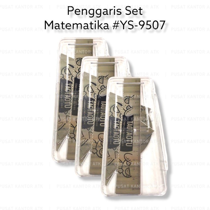 

Penggaris Set Matematika Impor it’s Raining Ruler Seth Math Pastick / Busur / Penggaris Segitiga Bahan Stainles