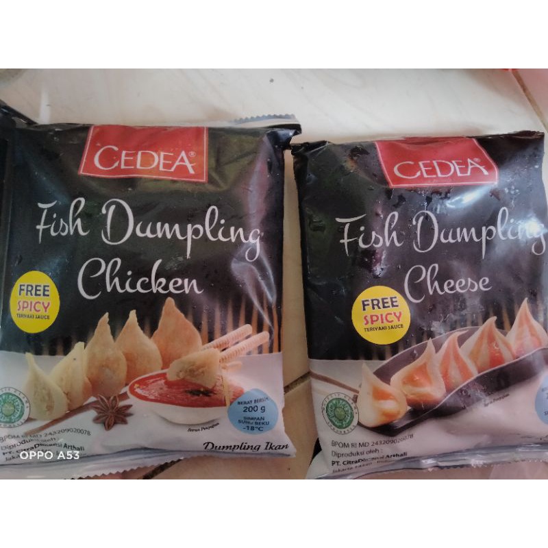 

cedea dumpling keju atau ayam 200gr