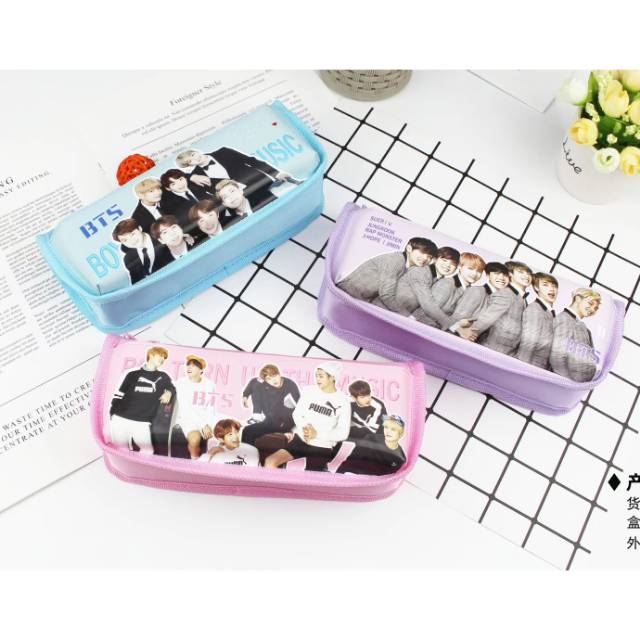 

Kotak pencil BTS sleting