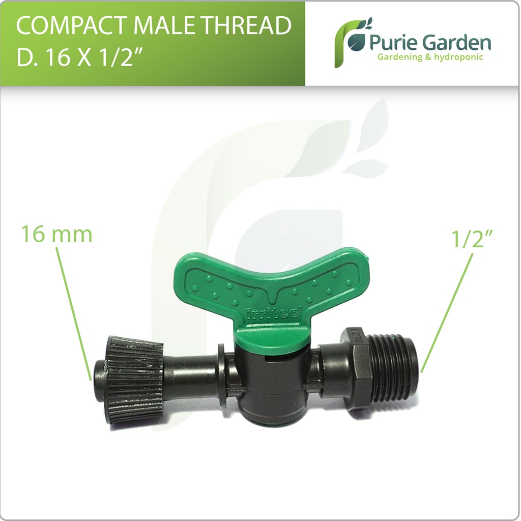 Compact Male Thread D. 16 x 1per2 Irritec