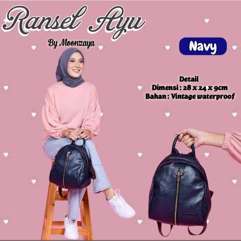 RANSEL AYU BY. MOONZAYA