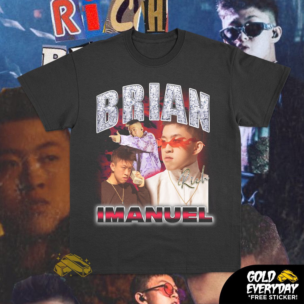 Kaos Rich Brian Rap tee / Rich Brian Shirt