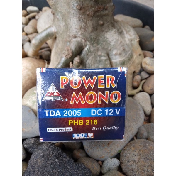 Kit power mono TDA 2005 DC 12volt by CKJ/ kit TDA 2005 mono 12volt
