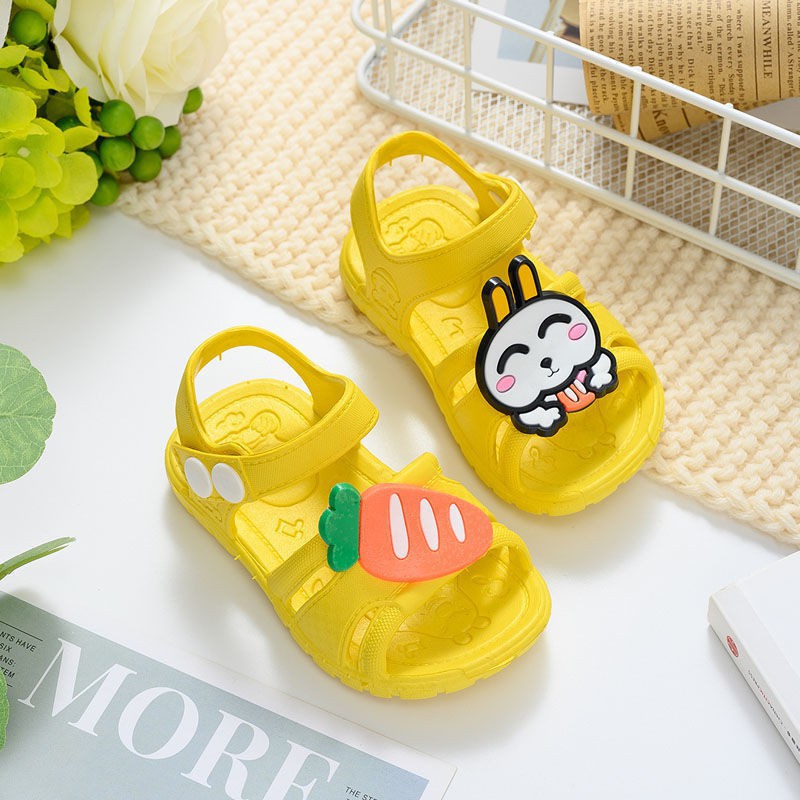 LittleAaron CASUAL BUNY Sepatu Sandal Anak Laki Laki Perempuan Bahan Karet Model Lucu 0-5 Tahun Import Sport Termurah