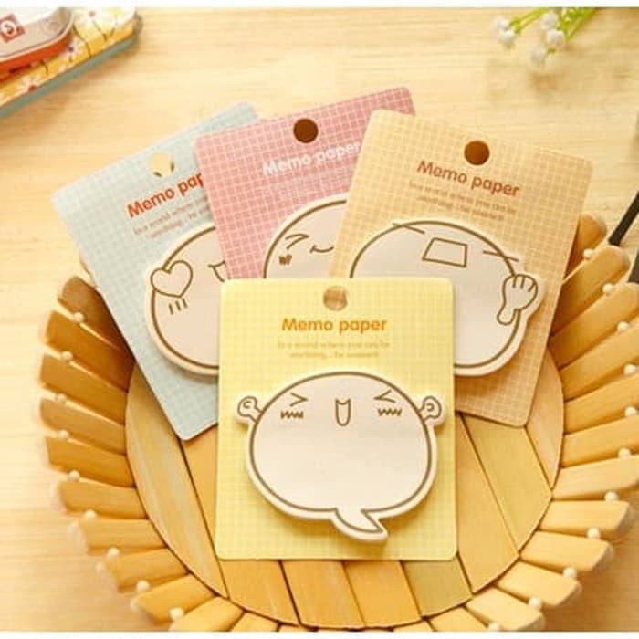 

Sticky Notes / Memo Stick Lucu Motif Ekspresi Kotak Dialog (20 Lembar)