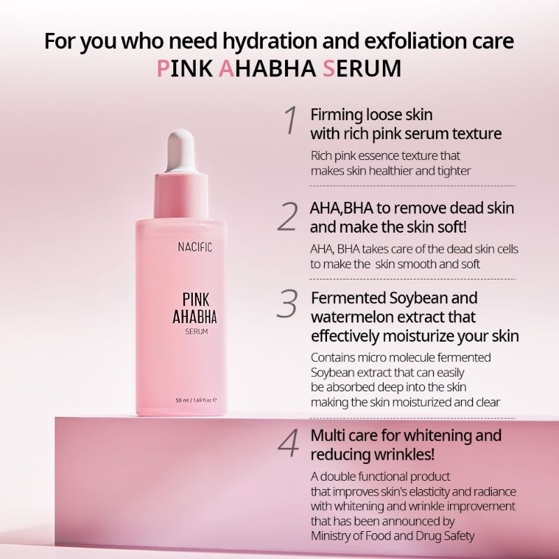 NACIFIC PINK AHA BHA KIT (PINK)