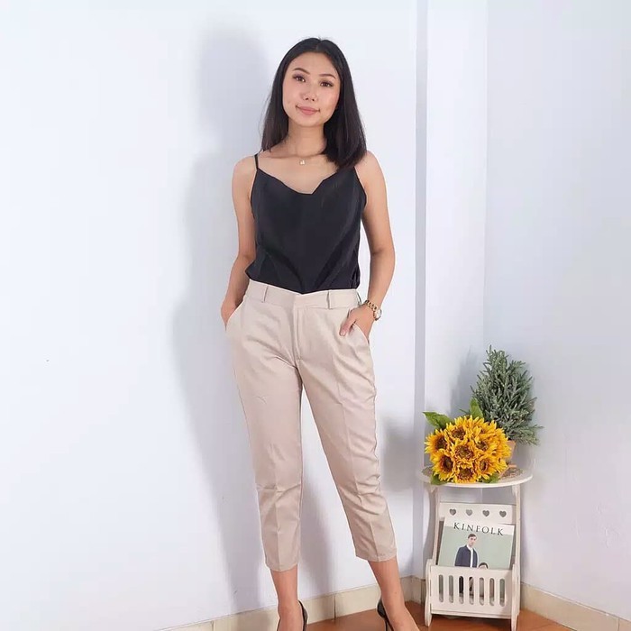 Celana 7/8 Wanita Bahan Katun Import Berkualitas