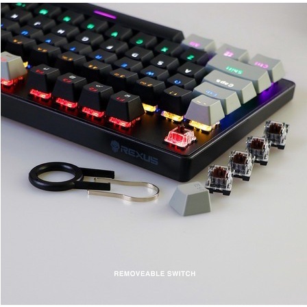 Rexus Keyboard Gaming Mechanical Legionare MX5.2 TKL