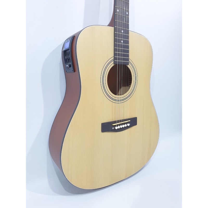 Gitar Akustik Elektrik Yamaha Tipe F310 EQ TUNER LC-PRENER Spruce Senar String Trusrod Listrik