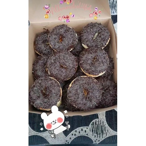 

donat mese dan gula putih