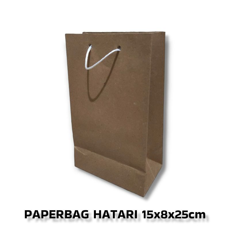 

PAPER BAG HATARI / PAPERBAG 15X8X25