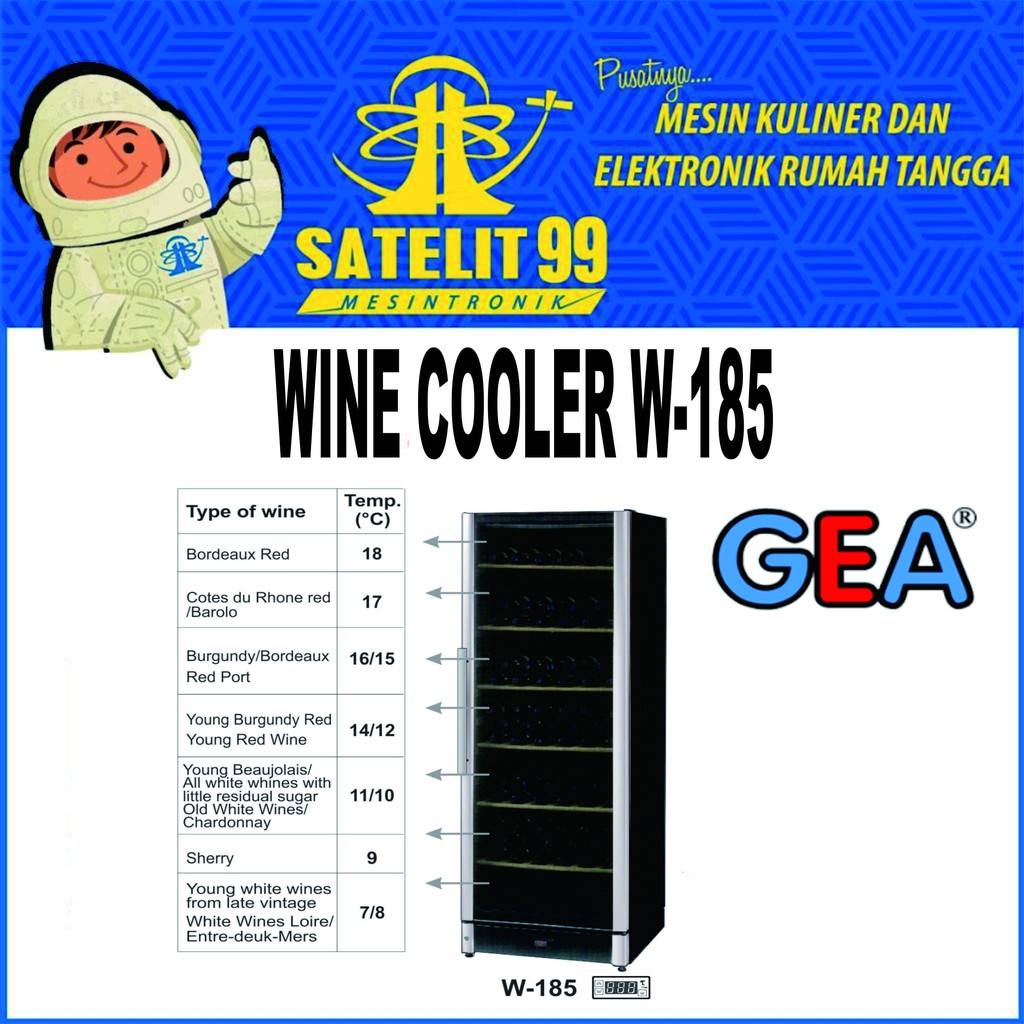 WINE COOLER GEA W-185