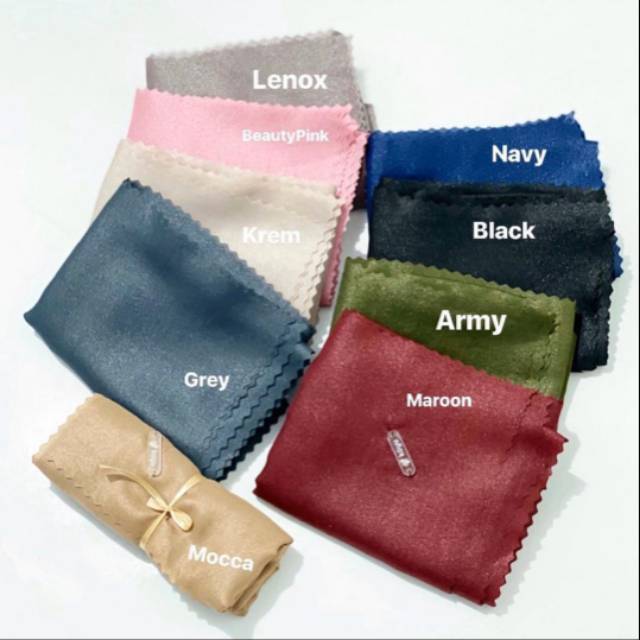 Hijab instan segi empat koyu