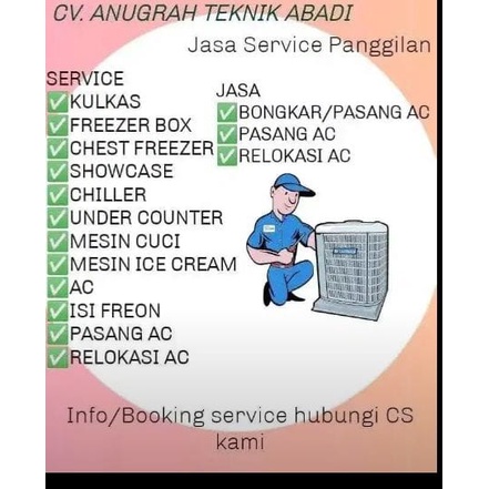 Jual Servis Modul Kulkas Chiller Dispenser Showcase Freezer Box Rak Bongkar Pasang Ac Mesin Cuci