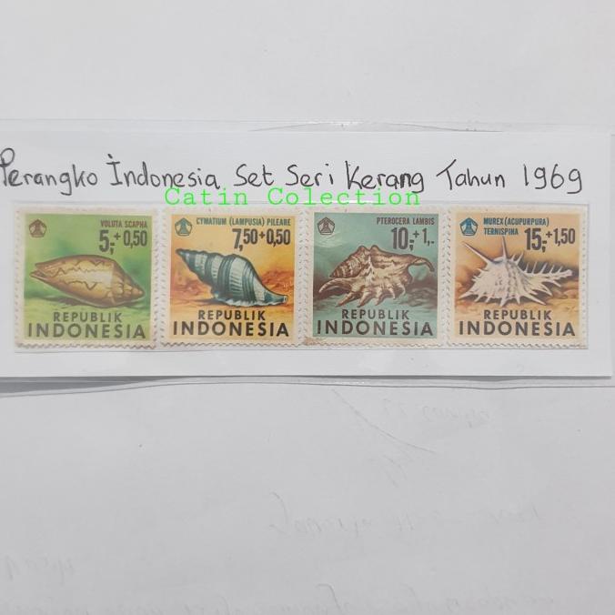 

Big Sale Perangko Indonesia Set Seri Kerang Tahun 1969 Kondisi Baru Mint Big Sale