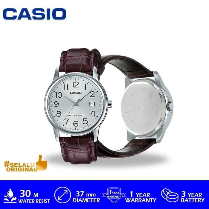 TERBARU CASIO GENERAL MTP-V002L-7B2 /MTPV002L7B2 /MTP-V002L ORIGINAL