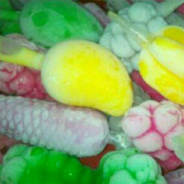 

plaatik bentuk buah