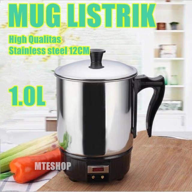Electric Heating Cup 12cm/mug Listrik Gelas Masak/teko Listrik