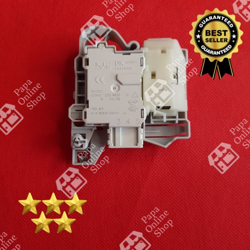 Door Lock Switch Pintu Mesin Cuci Electrolux EWF85745 EWF10843 EWF10847 EWF8005EQWA
