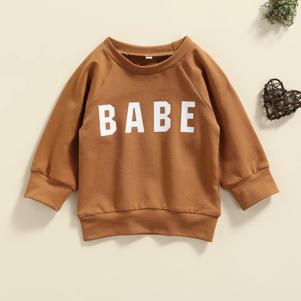 BABE SWEATER ANAK - CREWNECK TEBAL PREMIUM