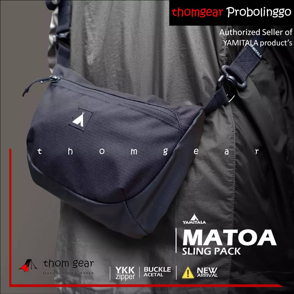 Tas Selempang Tas Bahu Fashion Tas Outdoor Cewek Cowok Pria Wanita Matoa Original Yamitala Thomgear Paiton Probolinggo