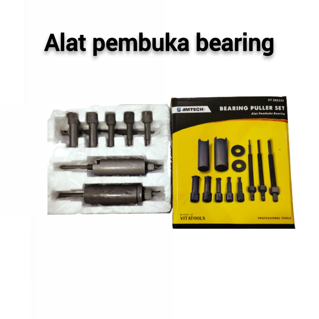 TERLARIS NEW TREKER BEARING 5PCS/ TREKER BEARING PULLER/ TREKER BEARING DALAM / BEARING LUAR - Alat Lepas Pembuka Bearing Motor Laher Tutup CVT DAN Treaker Bearing Puller / Armature Bearing AB2 / Tracker Bearing AB1