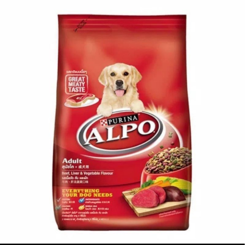 Makanan Anjing Alpo Beef 10kg Alpo Beef Dog Food Adult Murah gojek/grab