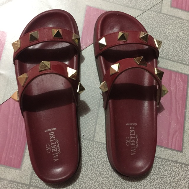 Preloved valentino stud sandal