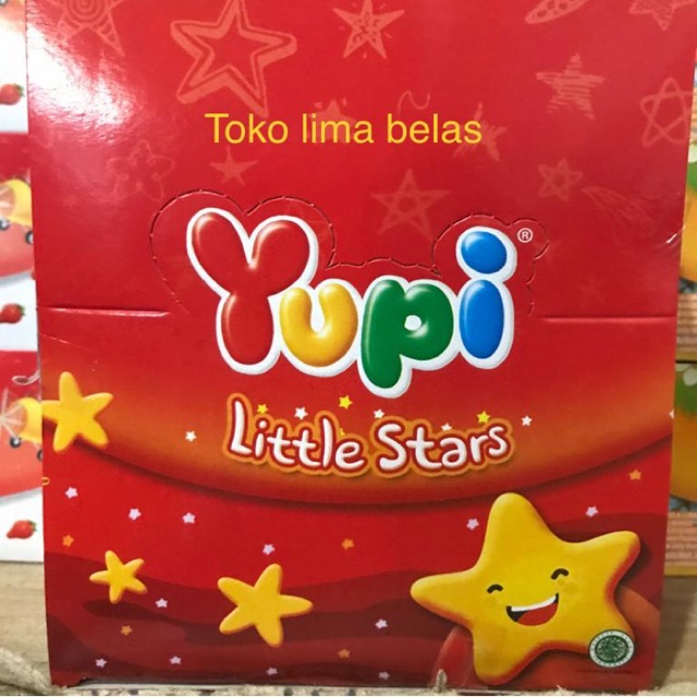 Yupi Little  Star Stars 1 box isi 24 Pcs