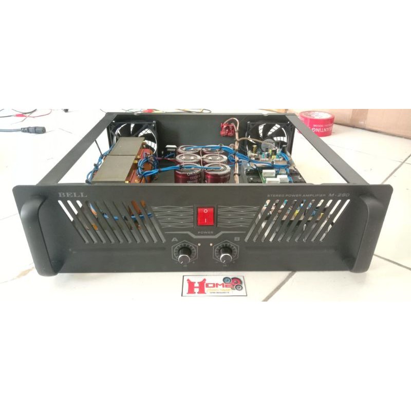 POWER AMPLIFIER RAKITAN 800W DOBLE TRAFO 10A