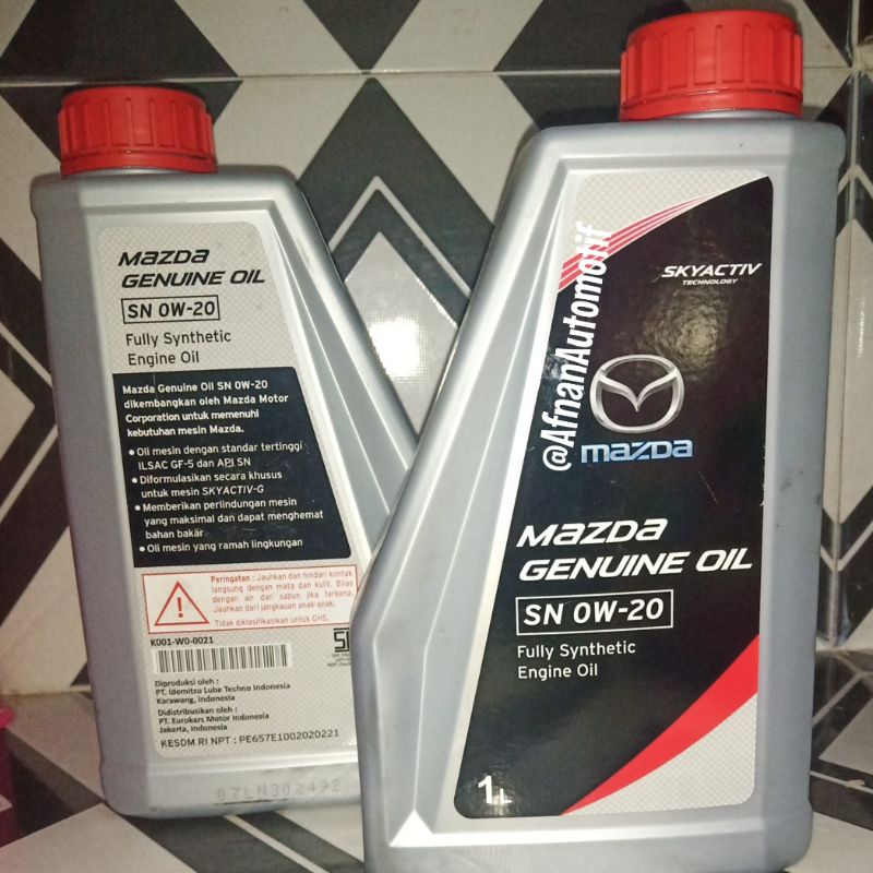 Oli Mazda 0w 20 Original