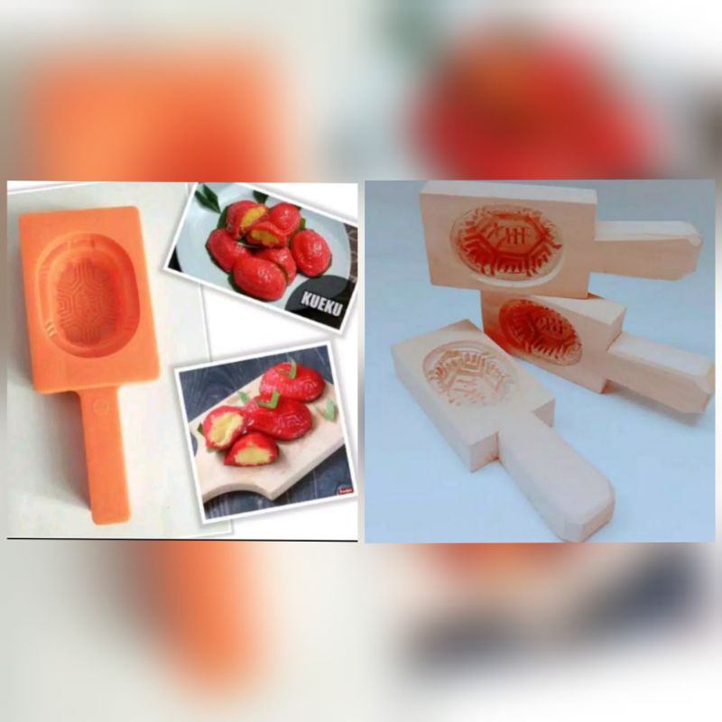 cetakan kue ku kayu/cetakan kue thok/cetakan kue tok plastik