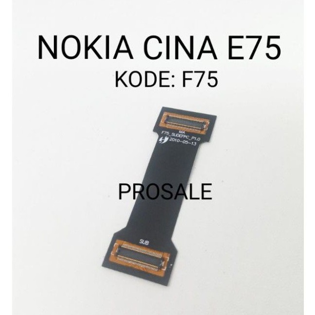 Flexible Nokia Cina E75 Replika/Clone Kode F75