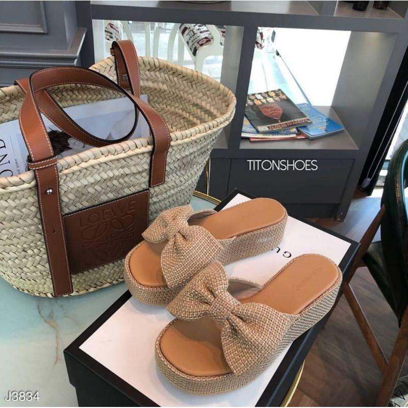 wedges wanita terbaru ym15