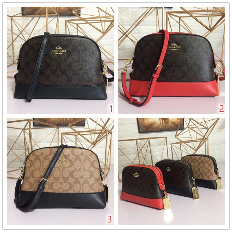 Coach F76674 76673 Tas Handbag / Bahu / Selempang Model Shell Bahan 100% Asli Untuk Wanita