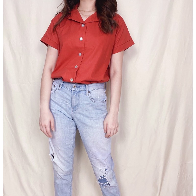 Ruby Slim Fit Shirt - Kemeja Slim Fit