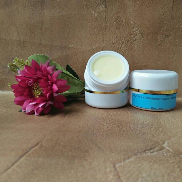 Cream malam R3/HTAMH 0,1 label biru asli apotek pesona anggun
