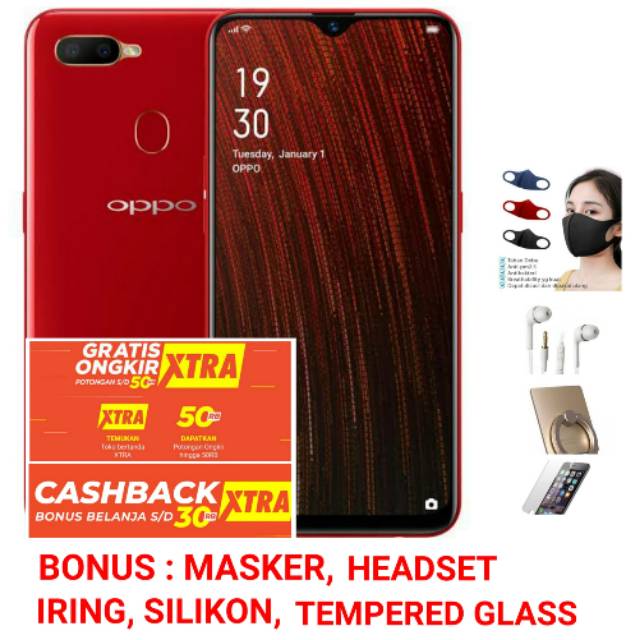 OPPO A5S NEW RAM 3/32 GARANSI RESMI OPPO | Shopee Indonesia