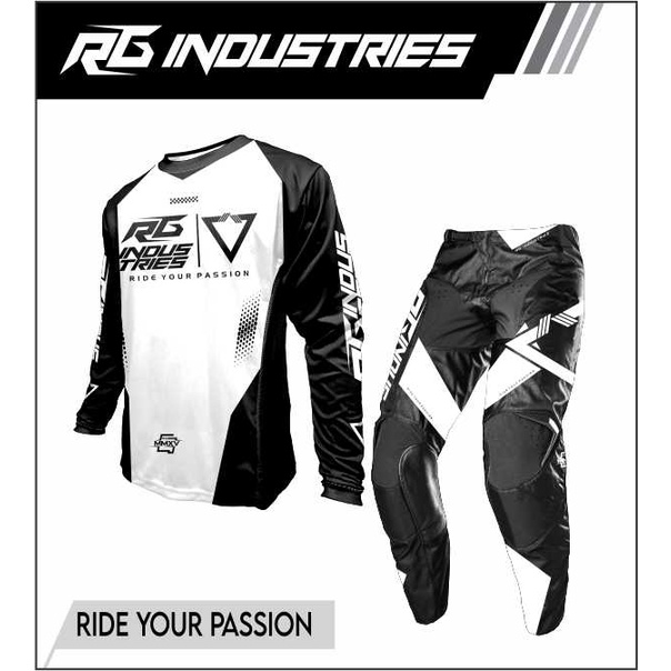 Jersey Set Trail Motocross Jerset Motocross Jerset Rg Industries Premium Gearset Rg Industries Premi