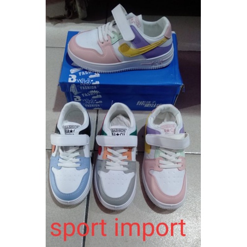 sepatu sport fhesion import premium anak lembut (26-37)